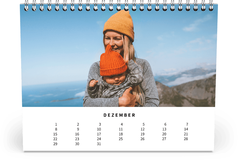 Desk Calendar 7.1 x 5.1